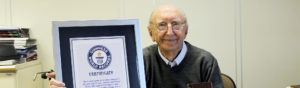Guinness World Record holder for longest company tenure