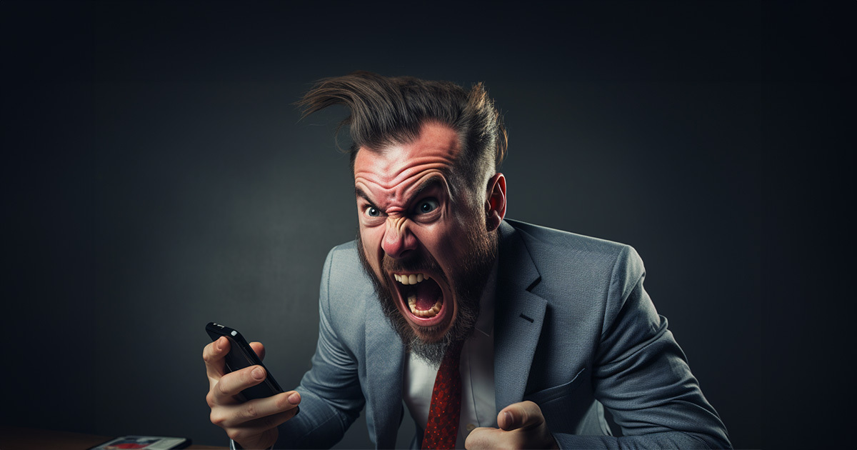 STAY CALM! How To Close Angry Customers